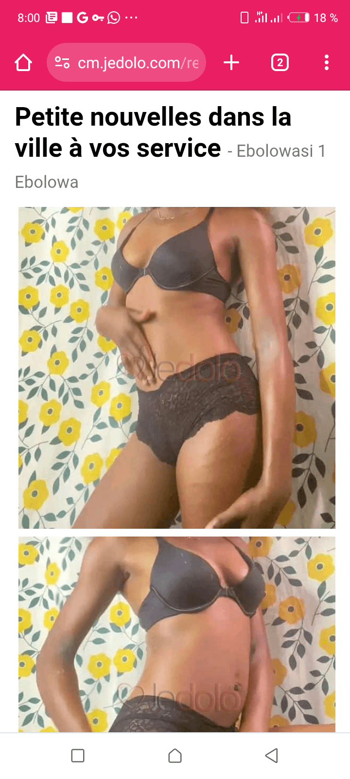 Couverture de Nadia Mudjomo